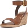 Vince Camuto Women’s Felia Wedge Sandal(Caramello)
