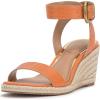 Vince Camuto Women’s Felia Wedge Sandal(Mandarino Lizard Print)