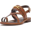 Vince Camuto Women’s Lenni Flat Sandal(Caramello)