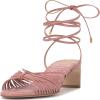 Vince Camuto Women’s Lory Heeled Sandal(Dark Pale Pink)