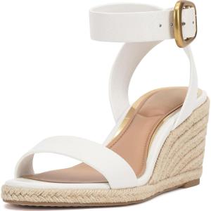 Vince Camuto Women’s Felia Wedge Sandal(Bianco)