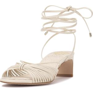 Vince Camuto Women’s Lory Heeled Sandal(Creamy White)