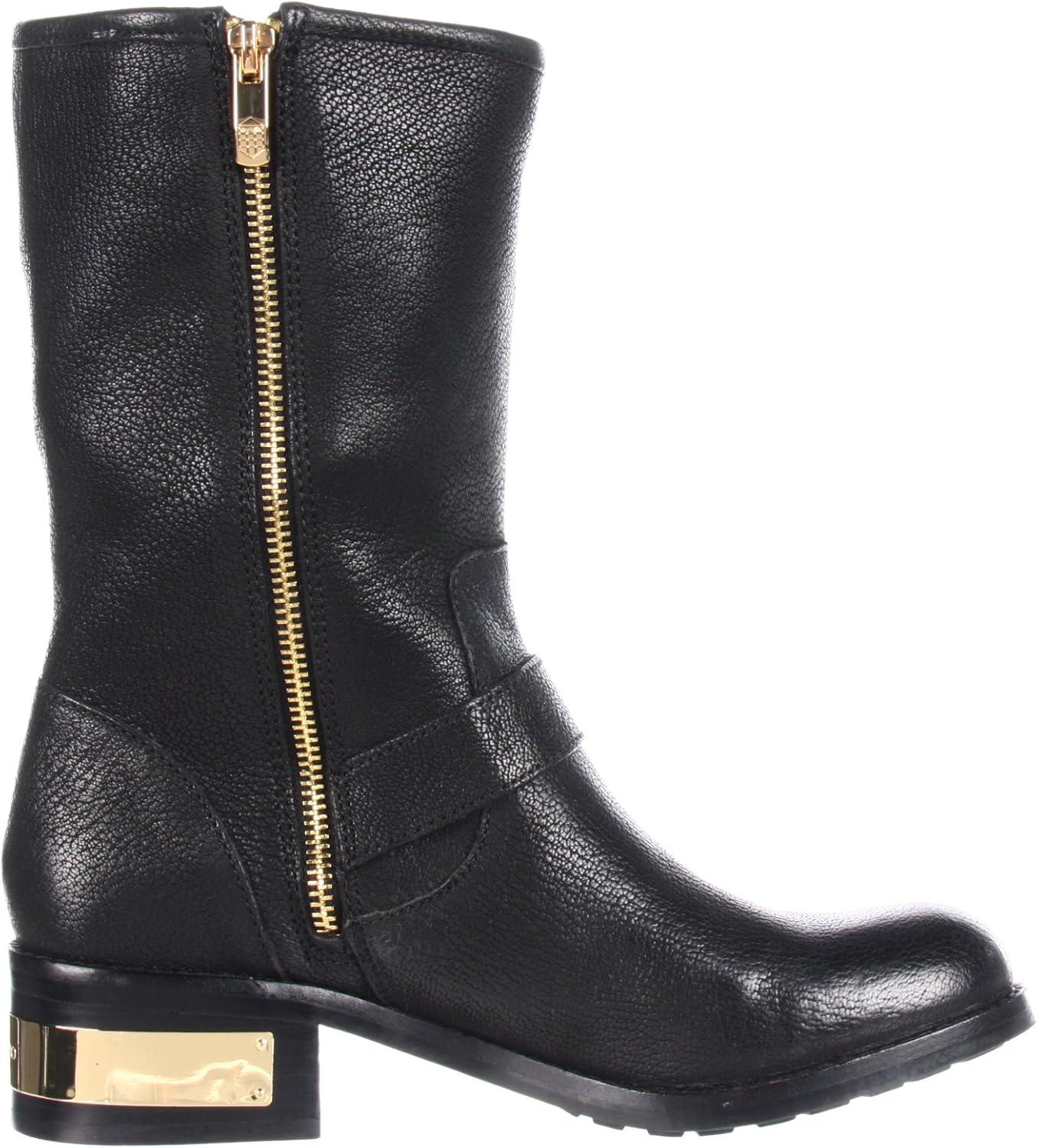 imageVince Camuto Womens Winchell Leather BootBlack