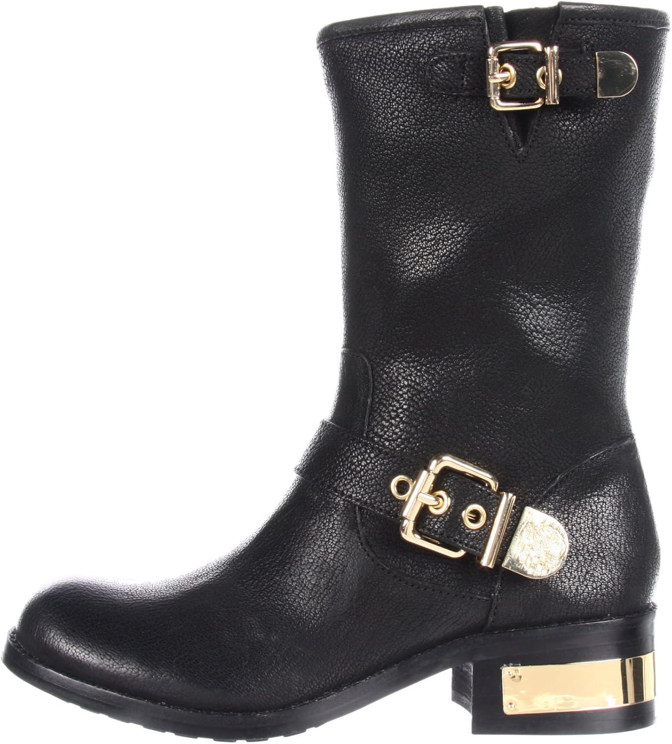 imageVince Camuto Womens Winchell Leather BootBlack