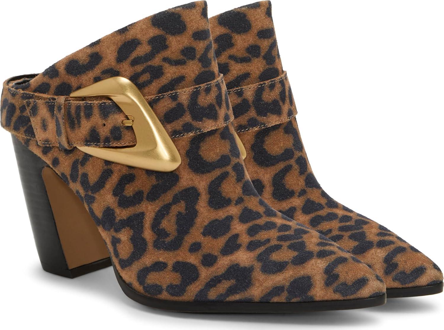 imageVince Camuto Womens Baily Block Heel MuleLeopard Print