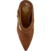 Vince Camuto Women’s Baily Block Heel Mule(Burnt Sugar Suede)