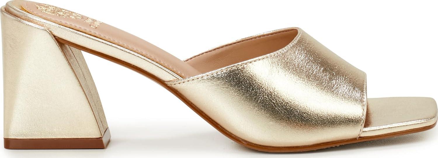 imageVince Camuto Womens Sacha Heeled SandalEgyptian Gold