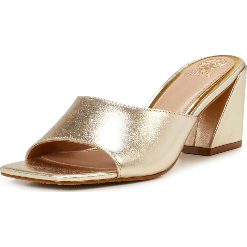 imageVince Camuto Womens Sacha Heeled SandalEgyptian Gold