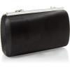 Vince Camuto Womens Bijou Minauderie Clutch(Black Satin)