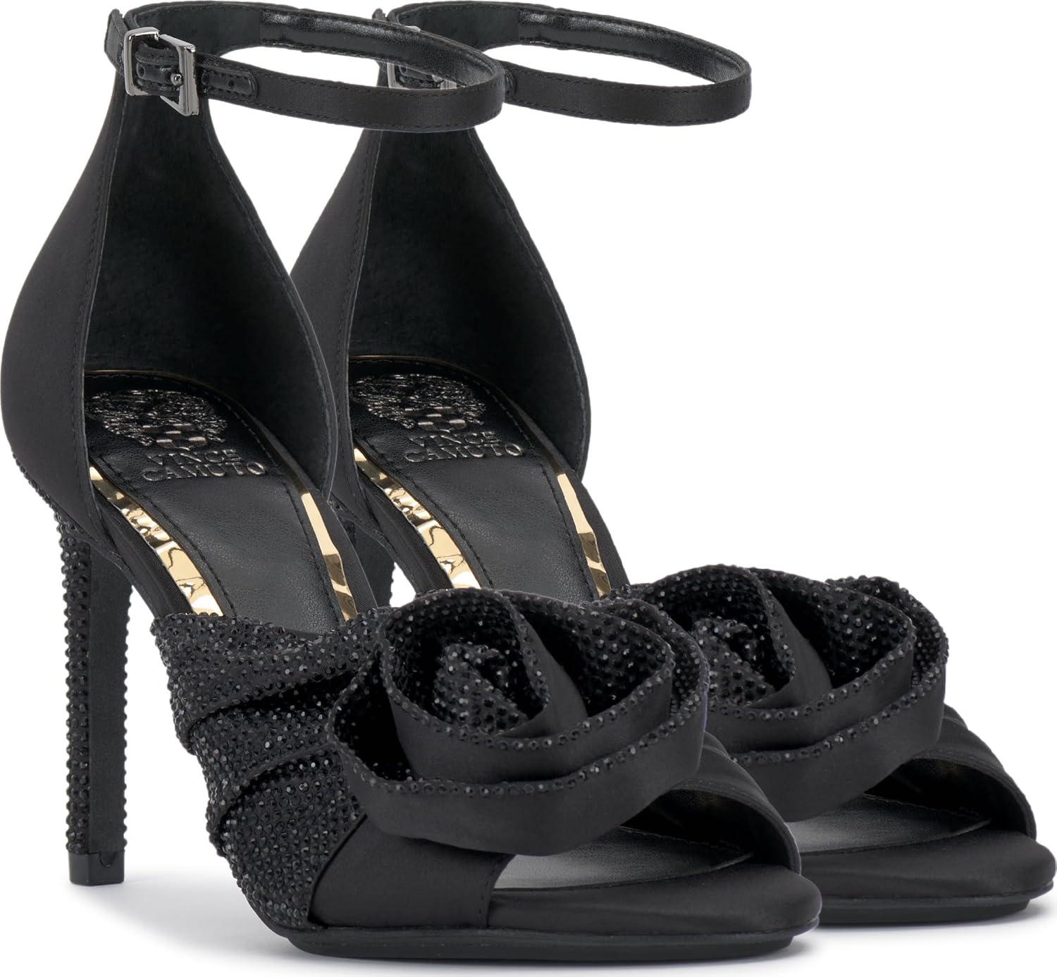 imageVince Camuto Womens Adalinea Heeled SandalBlack