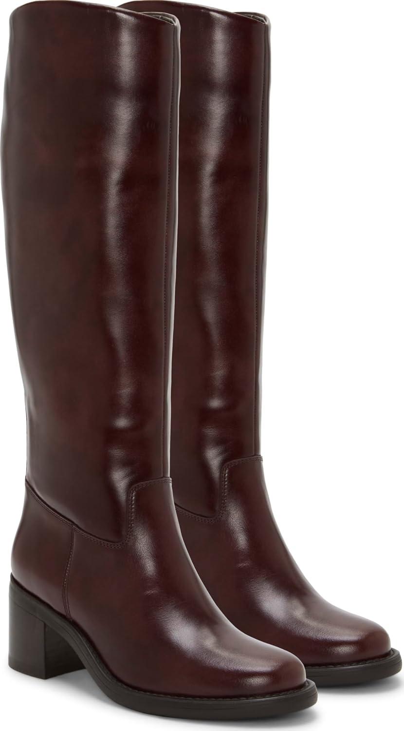 imageVince Camuto Womens Amree Knee High BootRich Mahogany