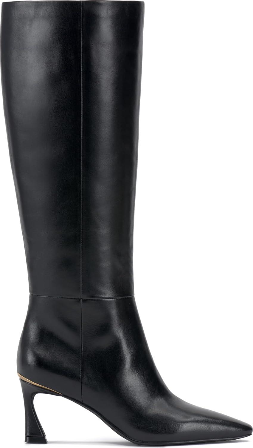 imageVince Camuto Womens Biancaa Sutton Extra Wide Calf Knee High BootBlack Extra Wide Calf