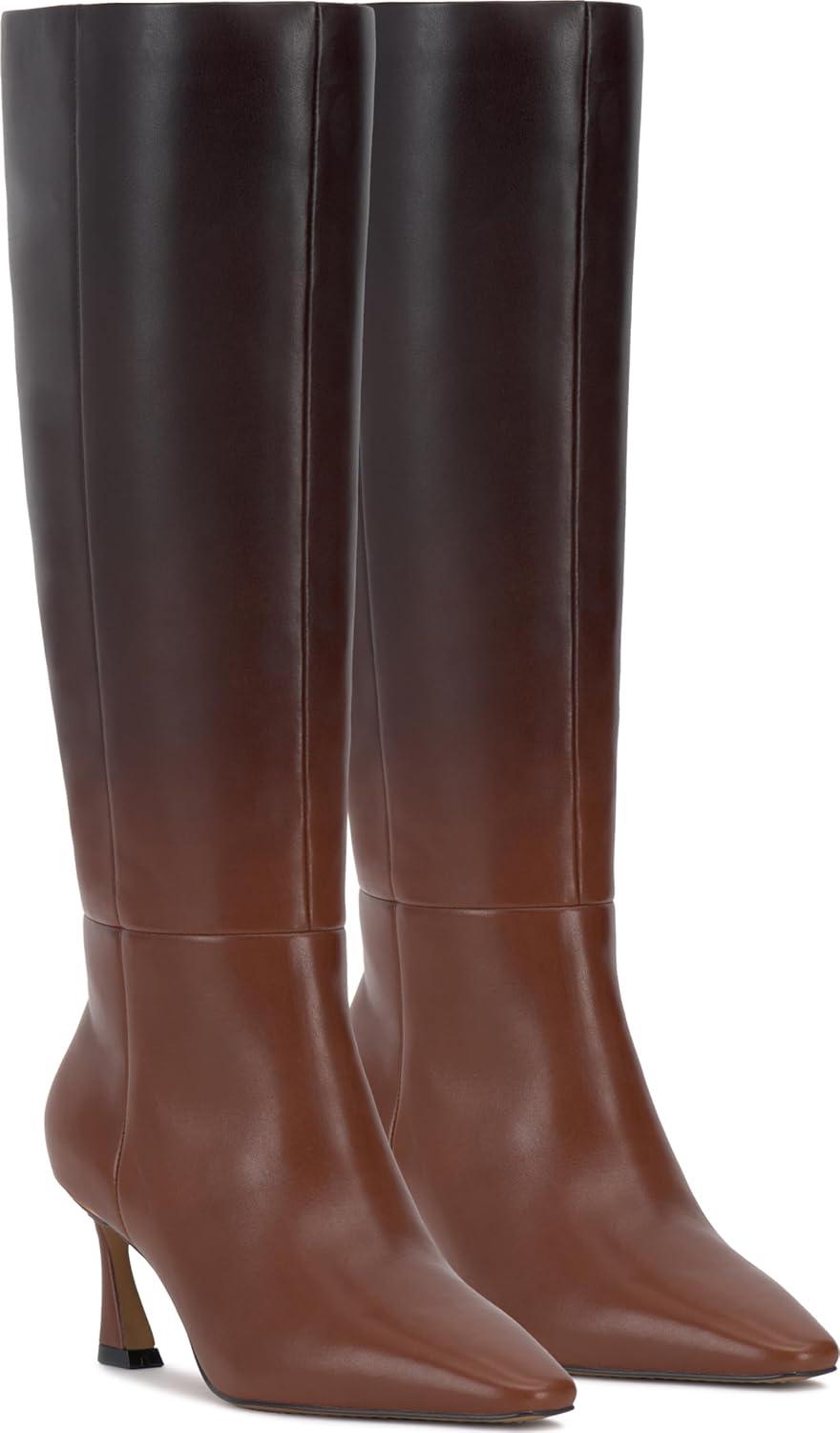 imageVince Camuto Womens Biancaa Sutton Extra Wide Calf Knee High BootChocolate Fade Extra Wide Calf