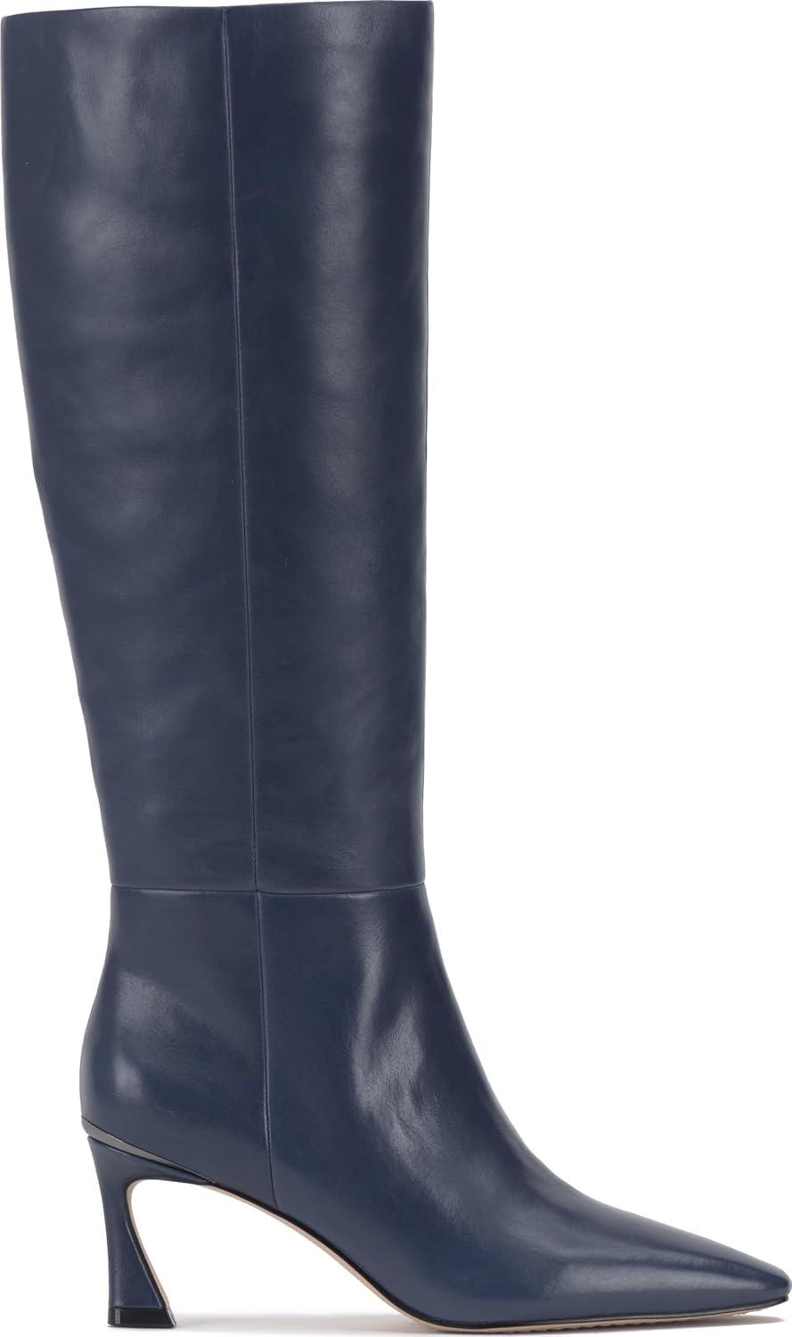 imageVince Camuto Womens Biancaa Sutton Extra Wide Calf Knee High BootElemental Blue Extra Wide Calf