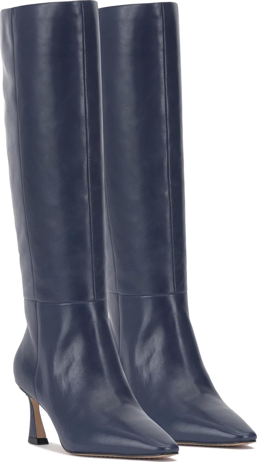 imageVince Camuto Womens Biancaa Sutton Extra Wide Calf Knee High BootElemental Blue Extra Wide Calf