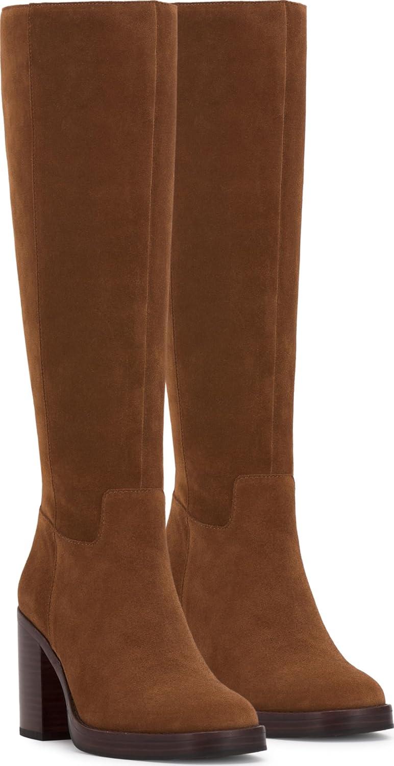 imageVince Camuto Womens Gibi Knee High BootBurnt Sugar Suede