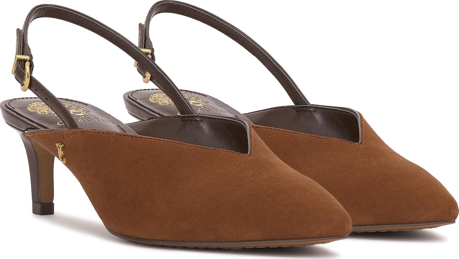 imageVince Camuto Womens Kylien PumpBurnt Sugar Suede