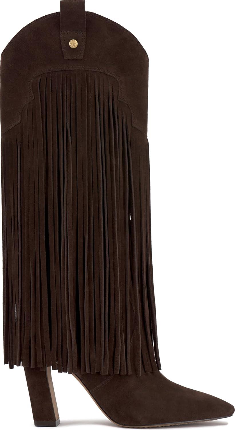 imageVince Camuto Womens Shela Knee High BootBrownie