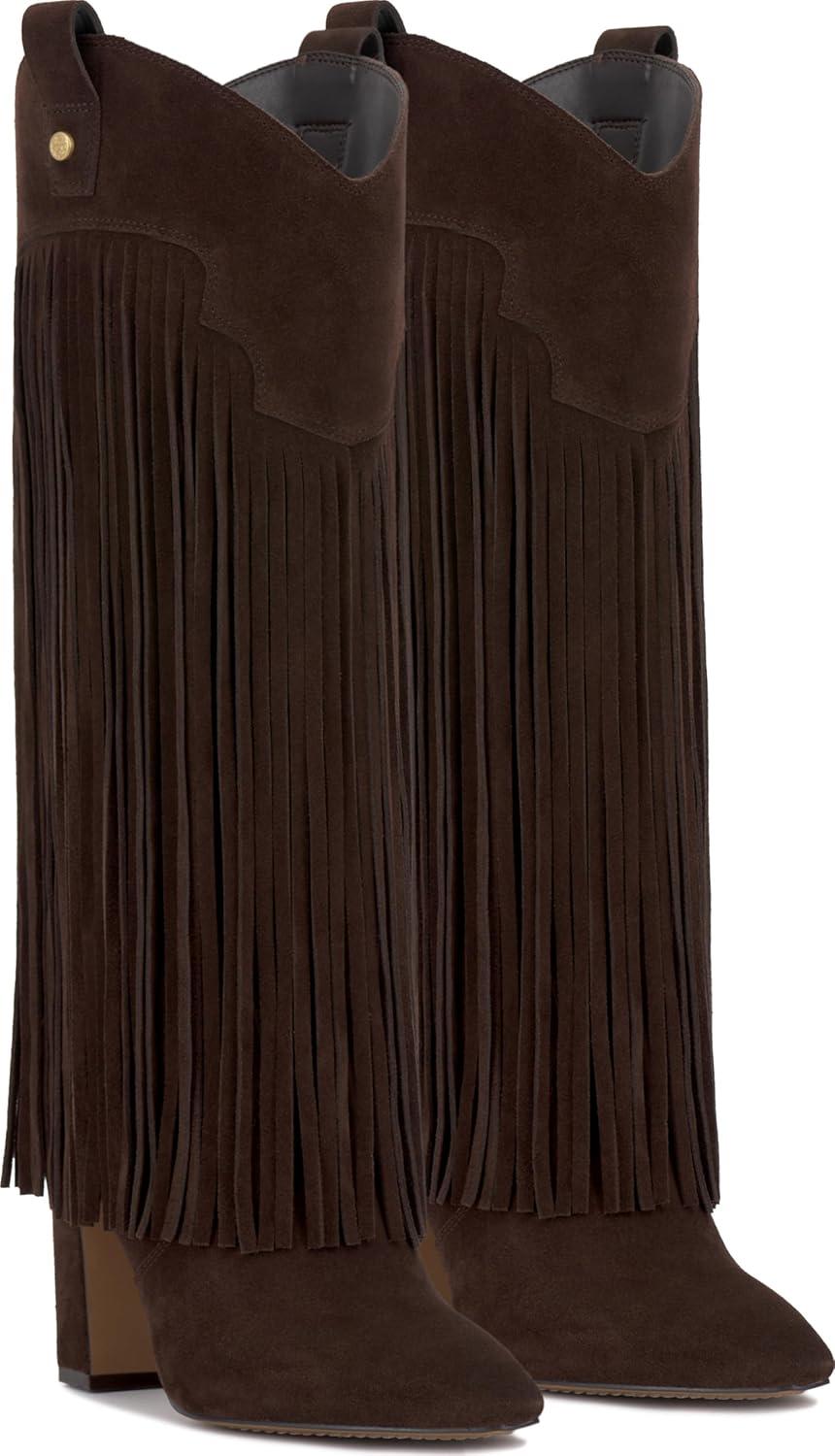 imageVince Camuto Womens Shela Knee High BootBrownie