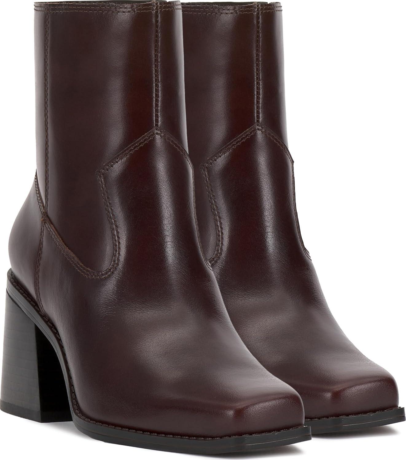 imageVince Camuto Womens Sybren Ankle BootRich Mahogany