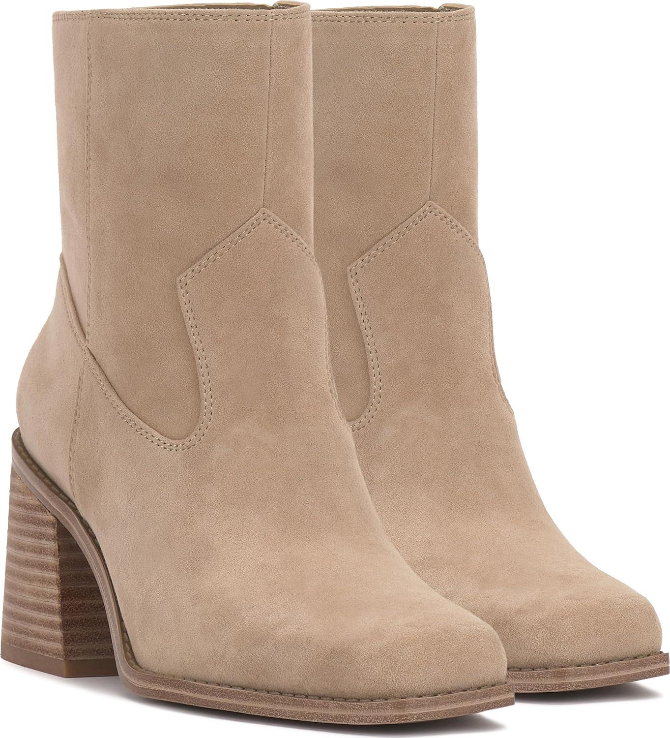 imageVince Camuto Womens Sybren Ankle BootTortilla Suede