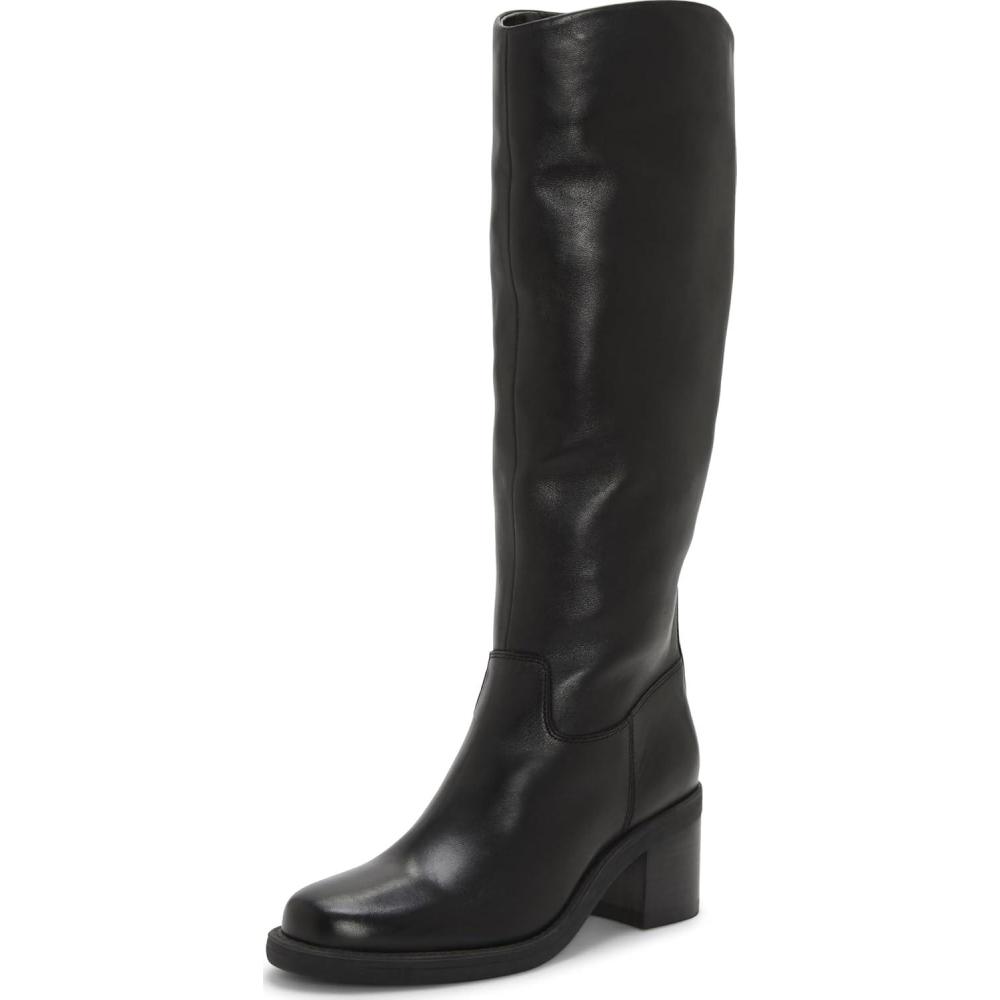 imageVince Camuto Womens Amree Extra Wide Calf Knee High BootBlack Extra Wide Calf