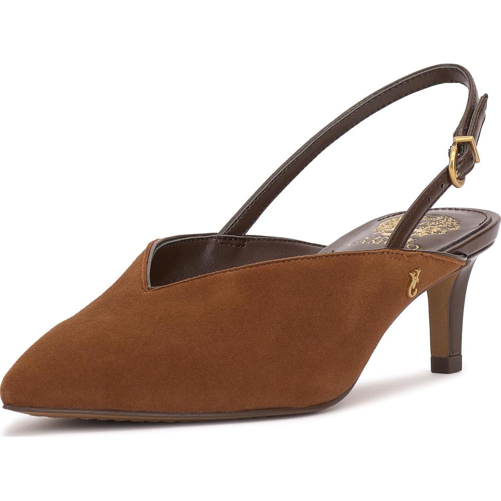 imageVince Camuto Womens Kylien PumpBurnt Sugar Suede