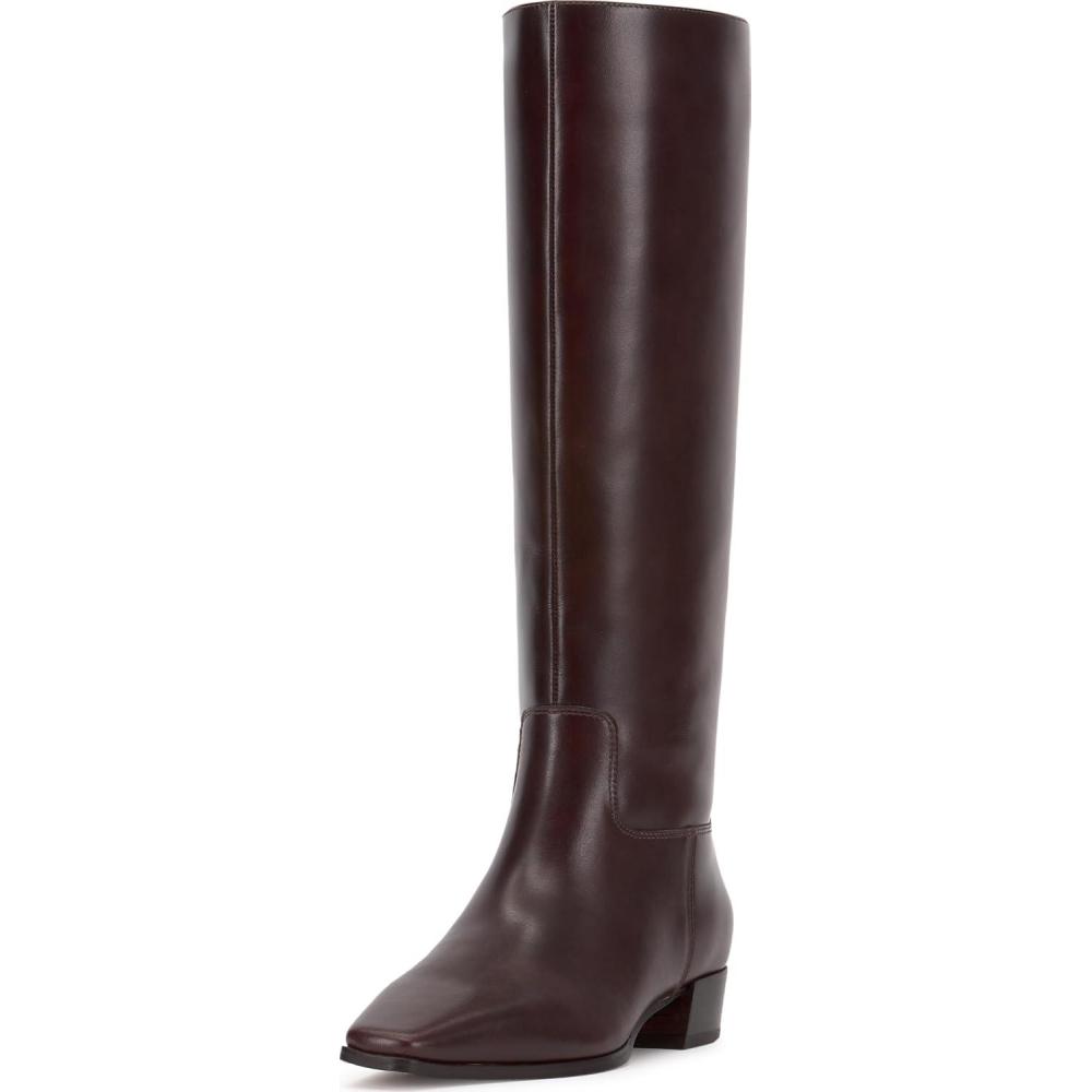imageVince Camuto Womens Pavla Wide Calf Knee High BootRich Mahogany Wide Calf