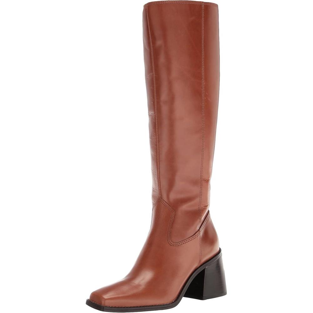 imageVince Camuto Womens Sangeti Stacked Heel Knee High Wide Calf Boot Fashion Spice 75