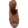 Vince Camuto Women’s Chlea Heeled Sandal(Caramello)