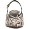 Vince Camuto Women’s Kylien Pump(Black/Cream Snake Print)