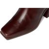 Vince Camuto Women’s Sangeti Stacked Heel Knee High Boot Fashion, Dark Mahogany, 7