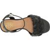 Vince Camuto womens Mirinda Woven Platform Sandal(Black)