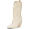 Vince Camuto Women’s Alisah Mid Calf Boot(Rich Cream)