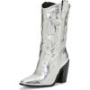 Vince Camuto Women’s Alisah Mid Calf Boot(Silver)