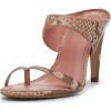 Vince Camuto Women’s Brisa Heeled Sandal, Pale Pink Snake Print, 7