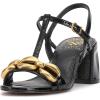 Vince Camuto Women’s Chirie Heeled Sandal(Black Patent)