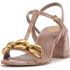 Vince Camuto Women’s Chirie Heeled Sandal(Chai Latte Croc Print)