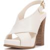 Vince Camuto Women’s Chlea Heeled Sandal(Coconut Cream)