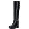 Vince Camuto Women’s Kaydin Knee High Boot(Black)