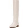 Vince Camuto Women’s Pavla Extra Wide Calf Knee High Boot(Coconut Cream Extra Wide Calf)