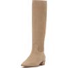 Vince Camuto Women’s Pavla Extra Wide Calf Knee High Boot(Tortilla Suede Extra Wide Calf)