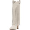 Vince Camuto Women’s Shela Wide Calf Knee High Boot(Bone Wide Calf)