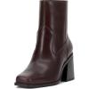 Vince Camuto Women’s Sybren Ankle Boot(Rich Mahogany)