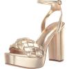 Vince Camuto womens Mirinda Woven Platform Sandal(Egyptian Gold)