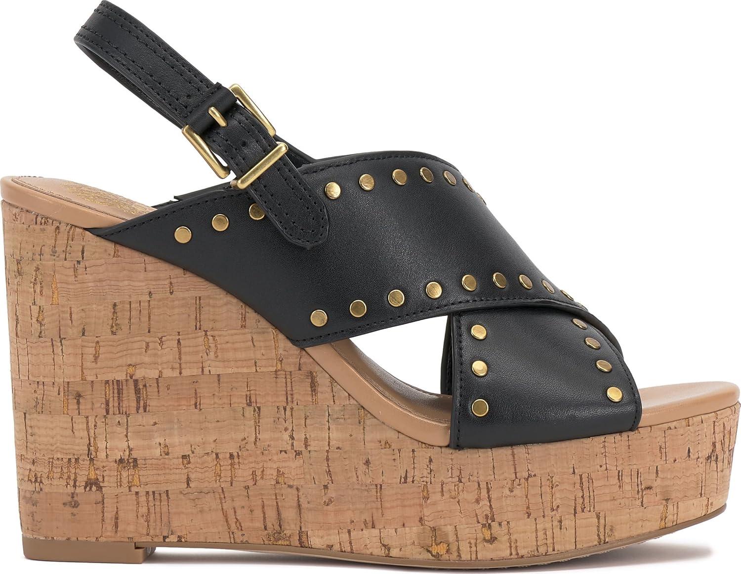 imageVince Camuto Womens Ellah Wedge SandalBlack