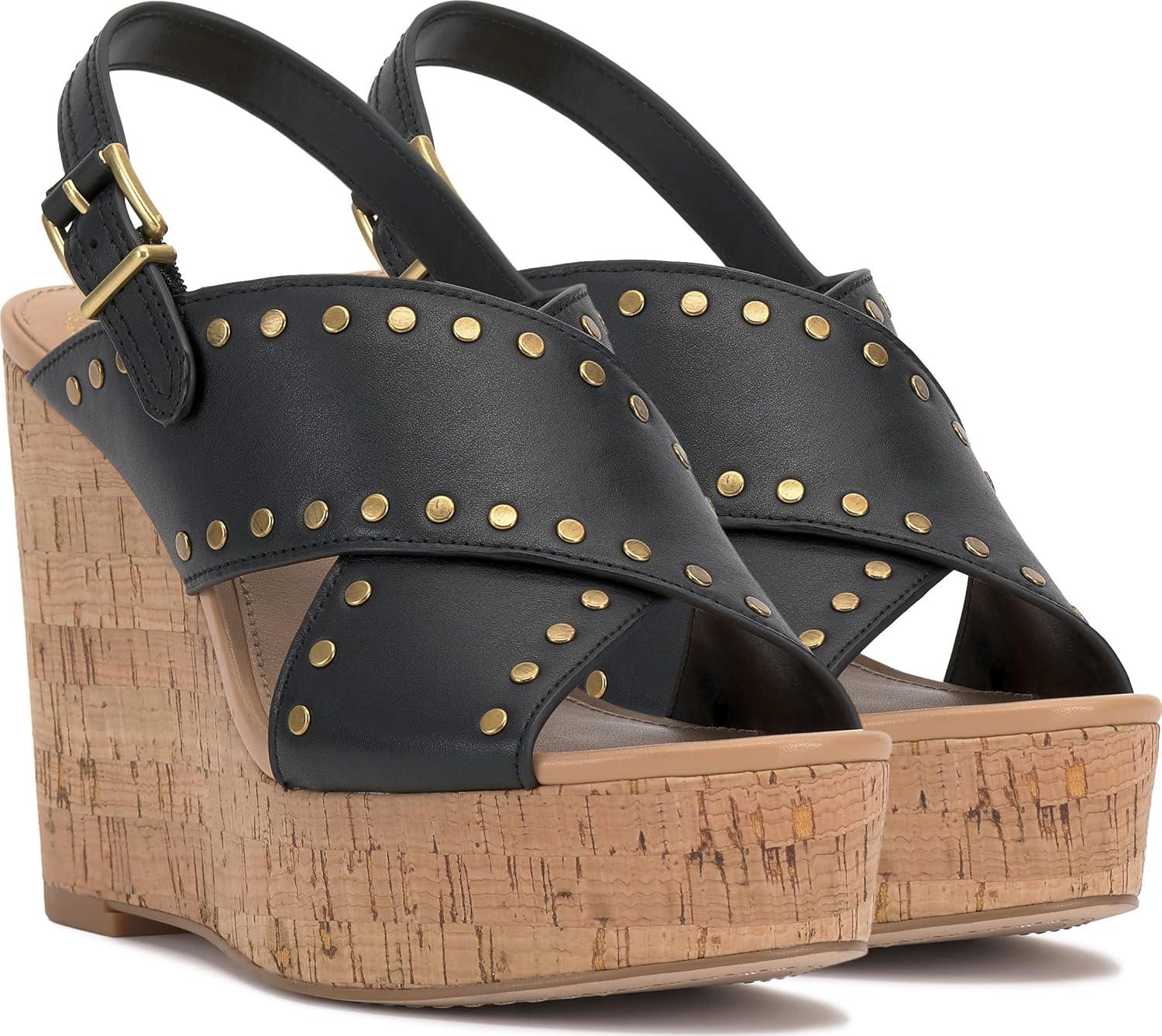 imageVince Camuto Womens Ellah Wedge SandalBlack