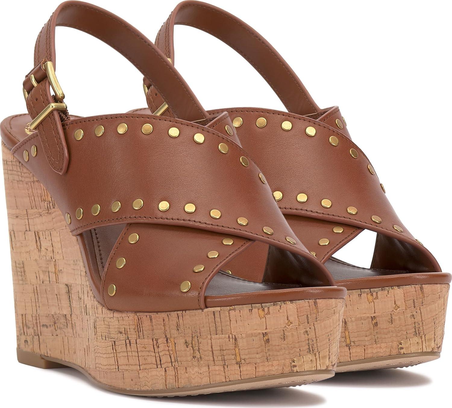 imageVince Camuto Womens Ellah Wedge SandalCaramello