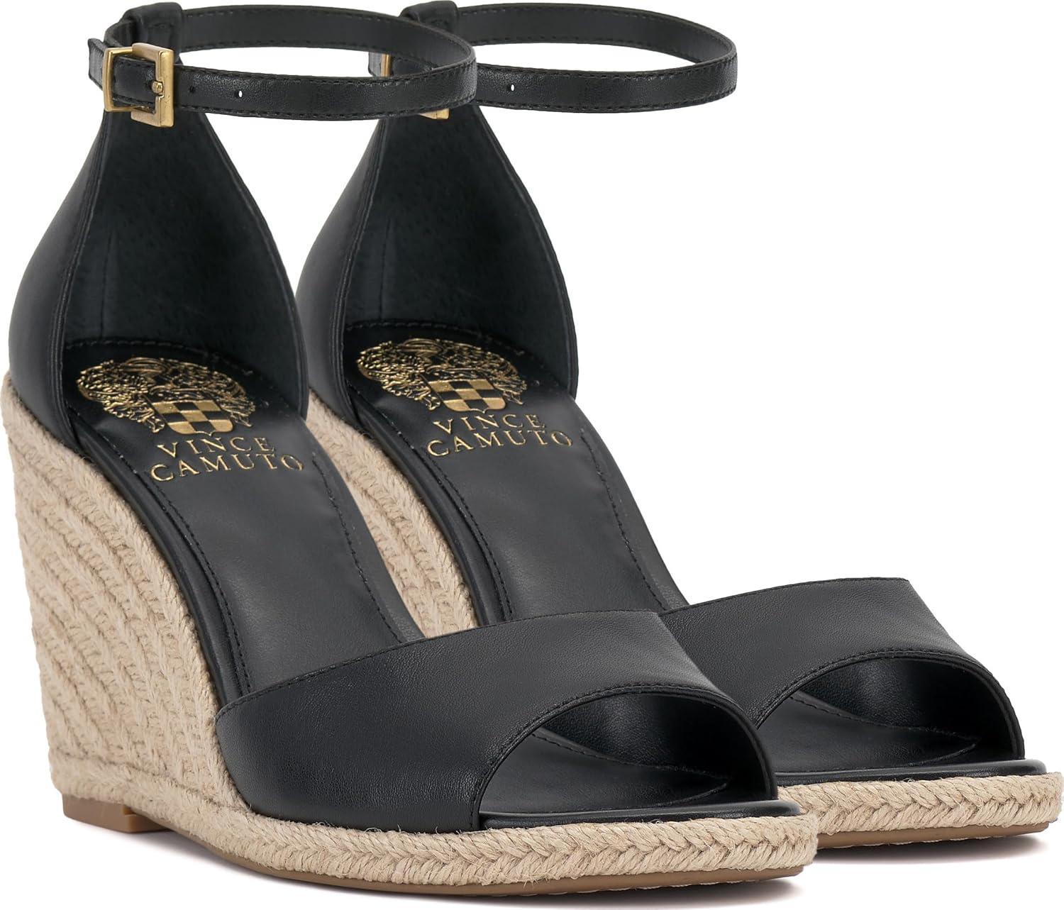 imageVince Camuto Womens Felyn Wedge Sandal Black 8