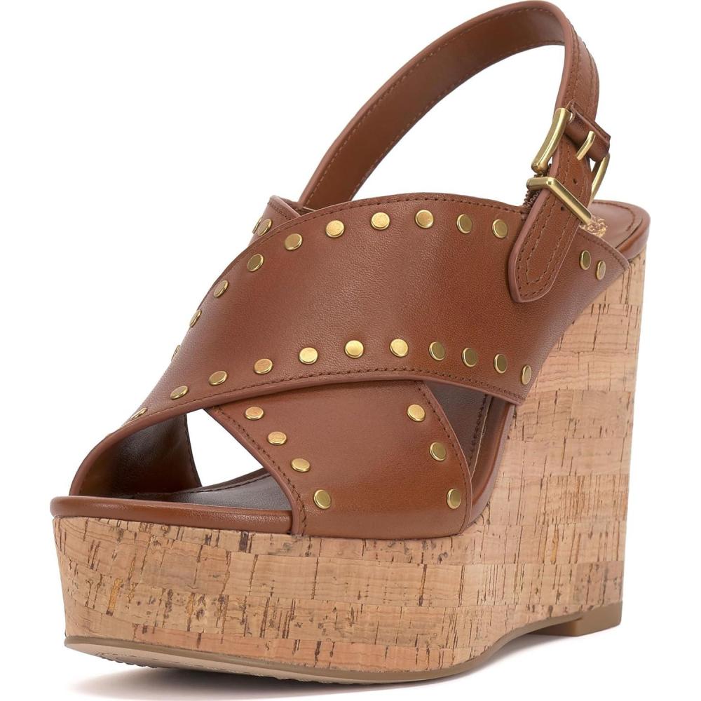 imageVince Camuto Womens Ellah Wedge SandalCaramello